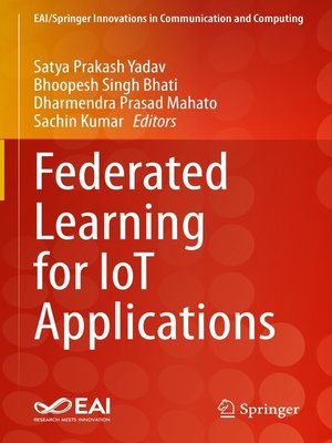 cover image of Federated Learning for IoT Applications